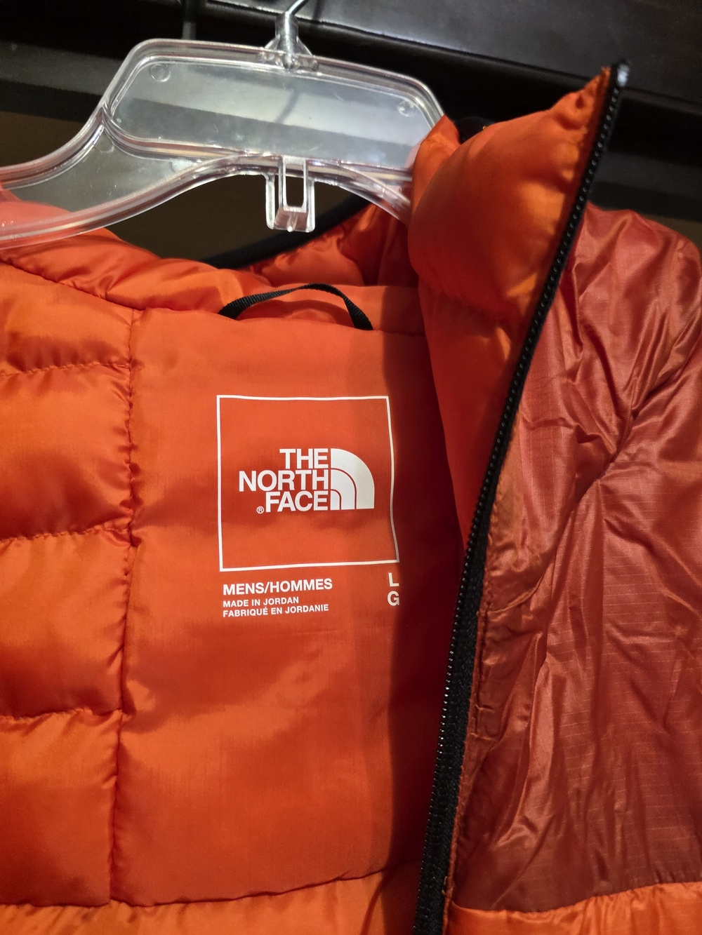 The North Face Women’s Hooded Packable Puffer Jacket Men Size Large - Picture 13 of 16